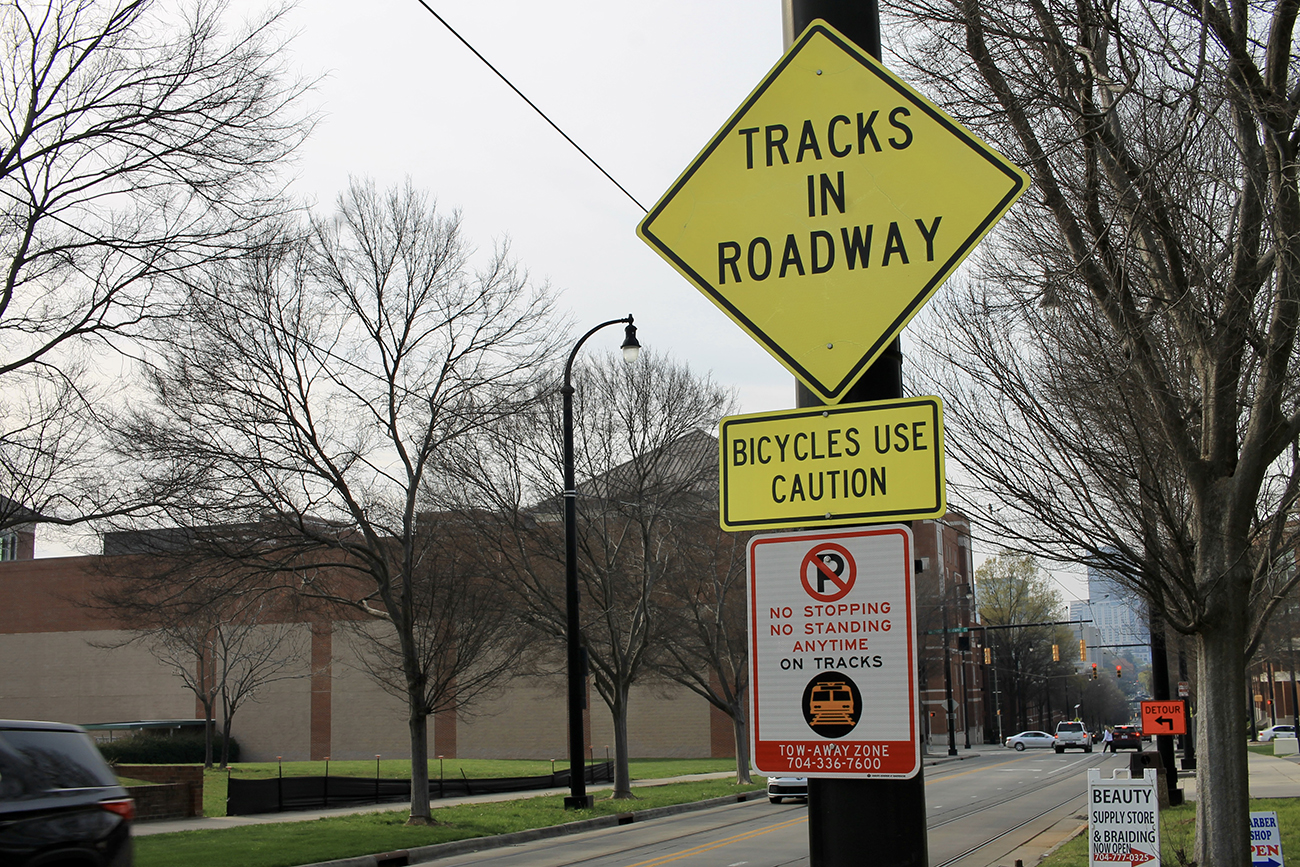 For $25, you can find parking in Charlotte on the Gold Line tracks or bike lanes