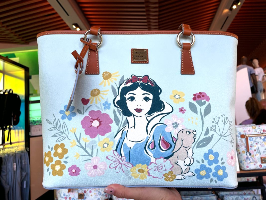 Snow White flower and garden db tote 9