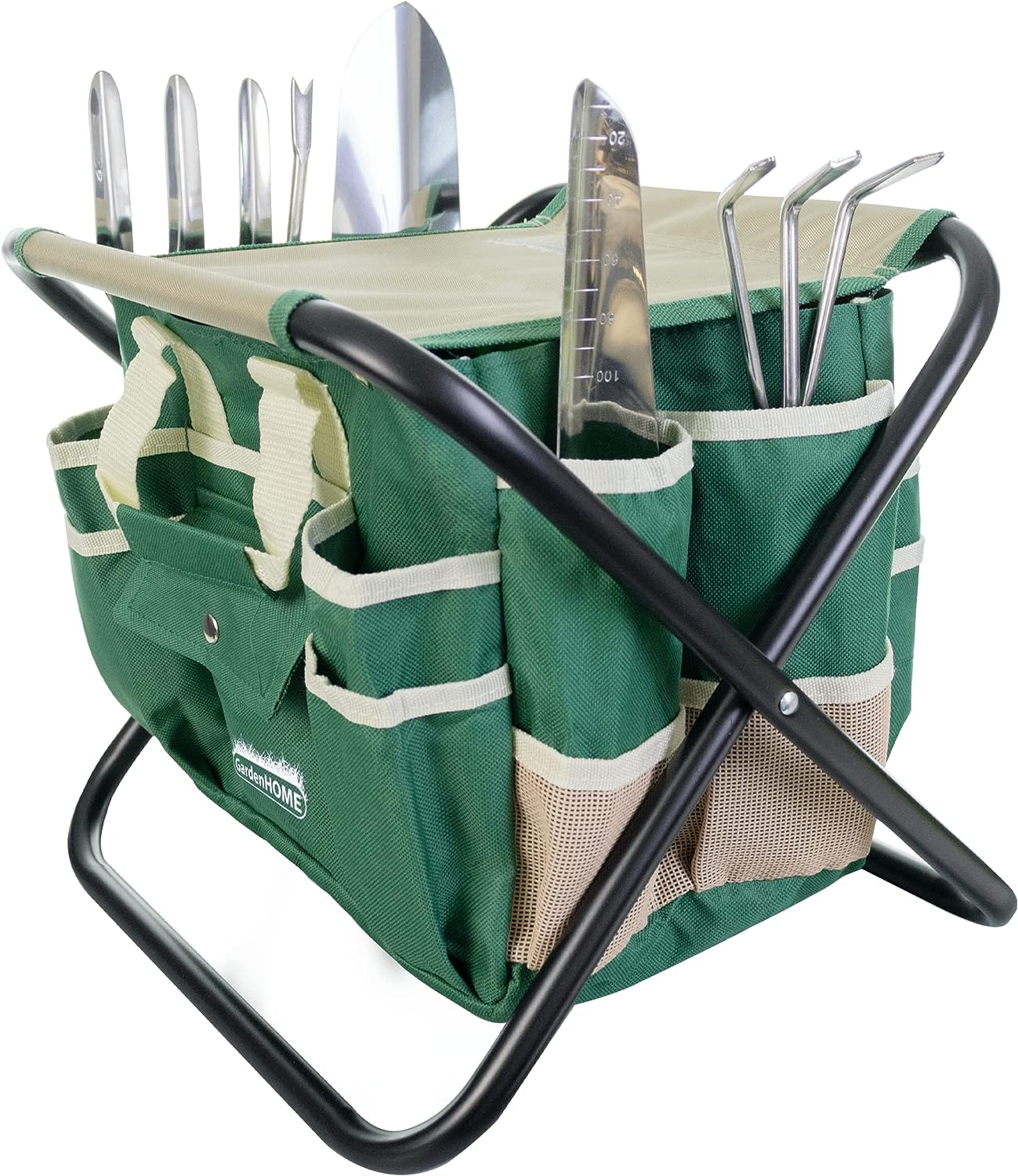 GardenHOME Garden Tool Set 7 Piece Organizer