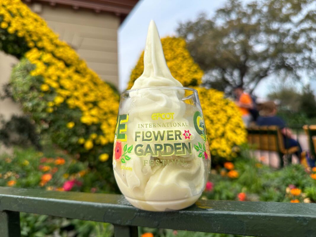 The Garden Grand Prize, a DOLE Whip Lime with lemonade and mango smoothie mix for Garden Graze.