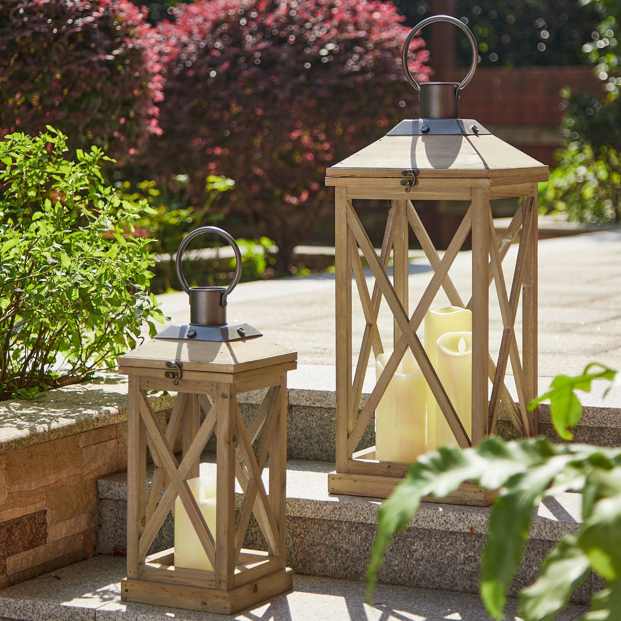 Wood/Metal Lanterns