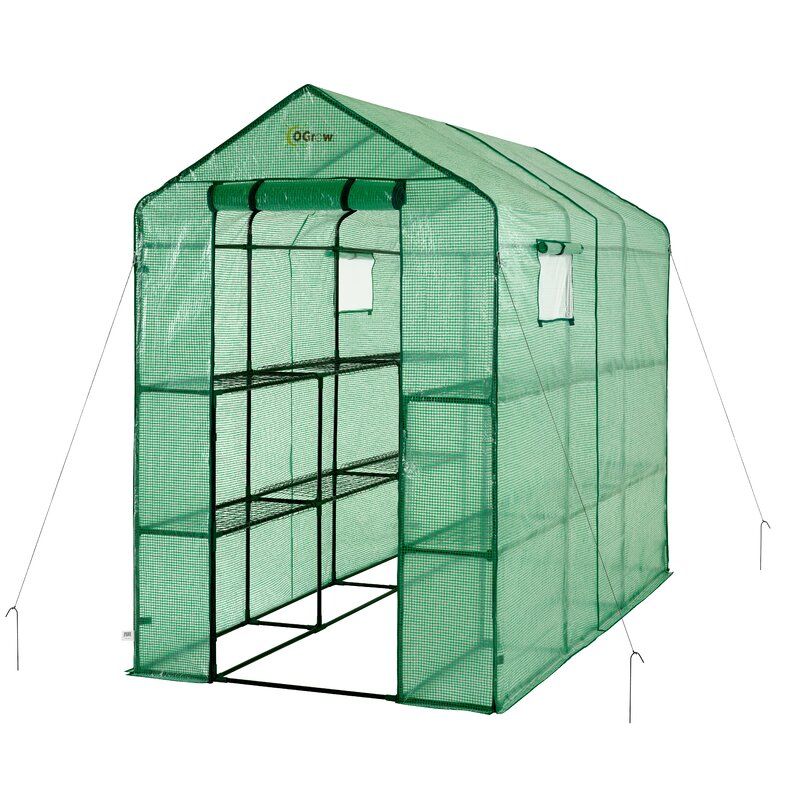 Deluxe Walk-In Greenhouse 