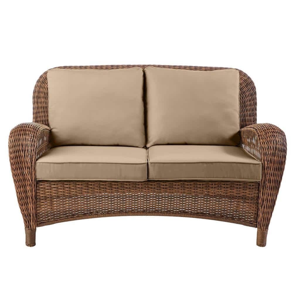 Beacon Park Wicker Outdoor Loveseat 