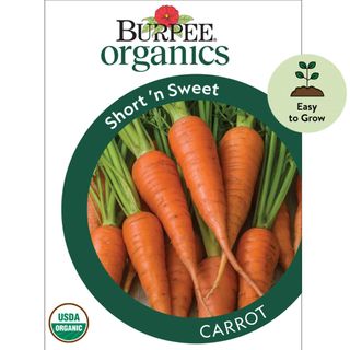 Burpee Organic Short 'n Sweet Carrot Seeds