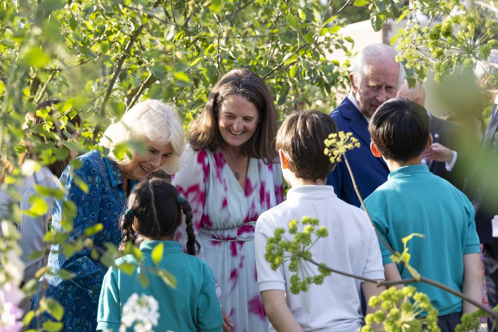 chelsea flower show 2024 king charles and queen camilla's royal visit