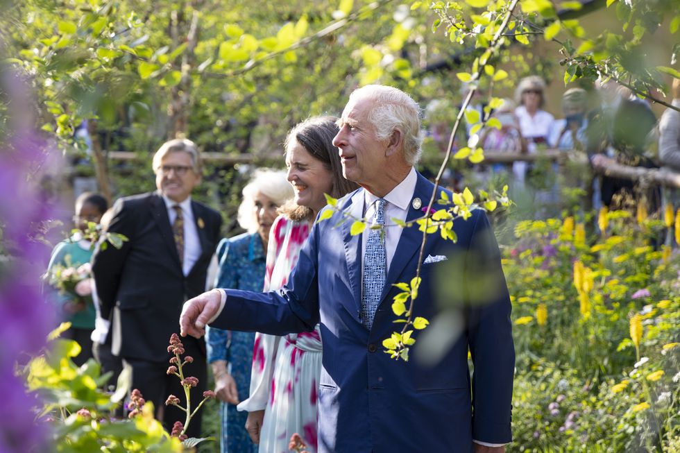 chelsea flower show 2024 king charles and queen camilla's royal visit